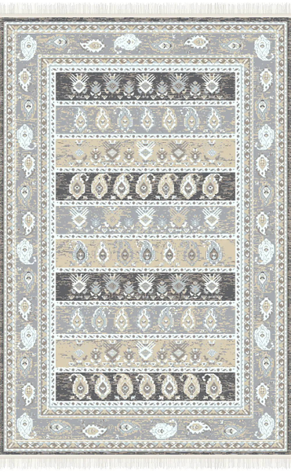 فرش ۵۰۰ شانه پلی استر مدرن کد F-400