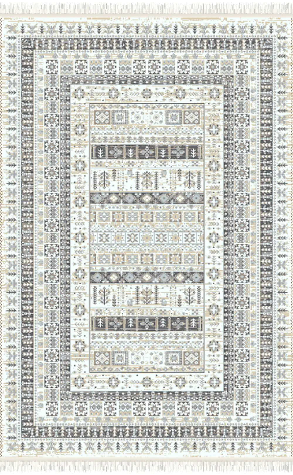 فرش ۵۰۰ شانه پلی استر مدرن کد F-411