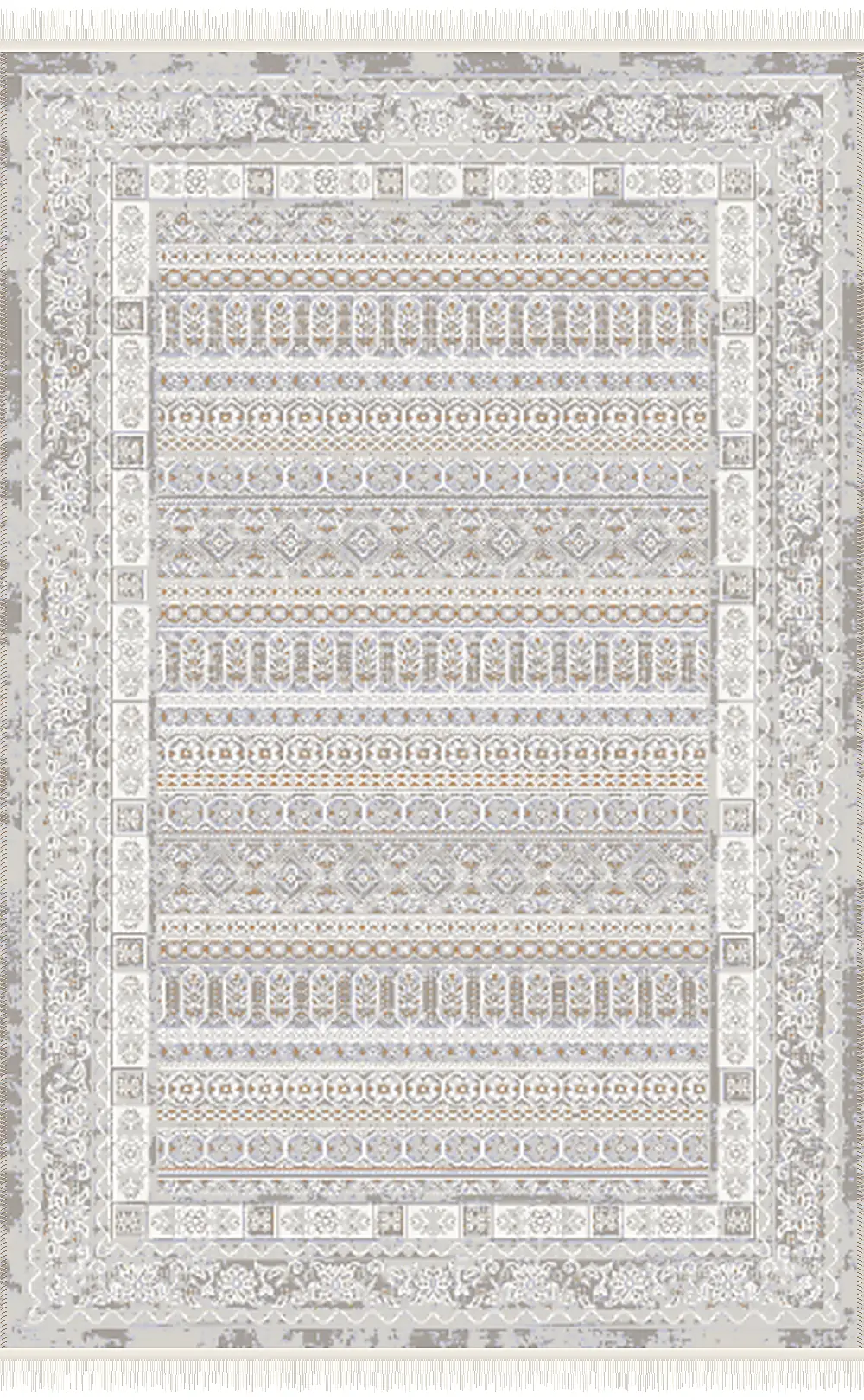فرش ۵۰۰ شانه پلی استر مدرن کد F-416