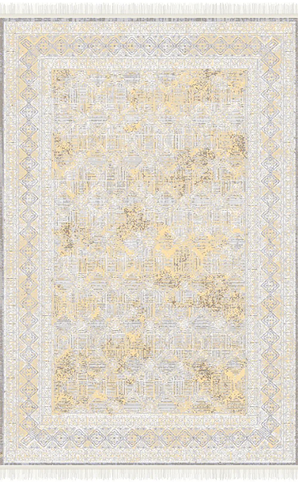 فرش ۵۰۰ شانه پلی استر مدرن کد F-445