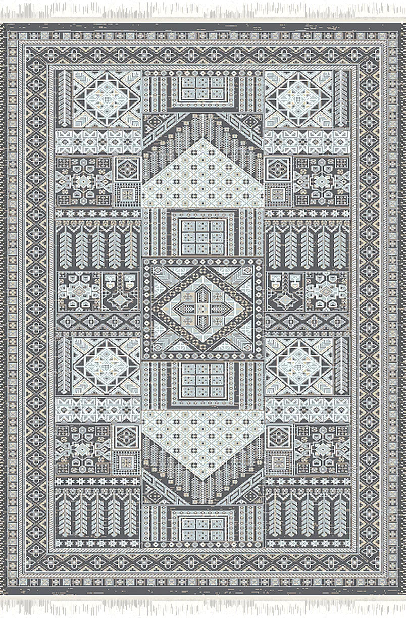 فرش ۵۰۰ شانه پلی استر مدرن کد F-570