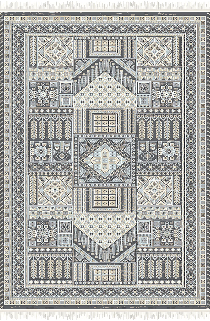 فرش ۵۰۰ شانه پلی استر مدرن کد F-571