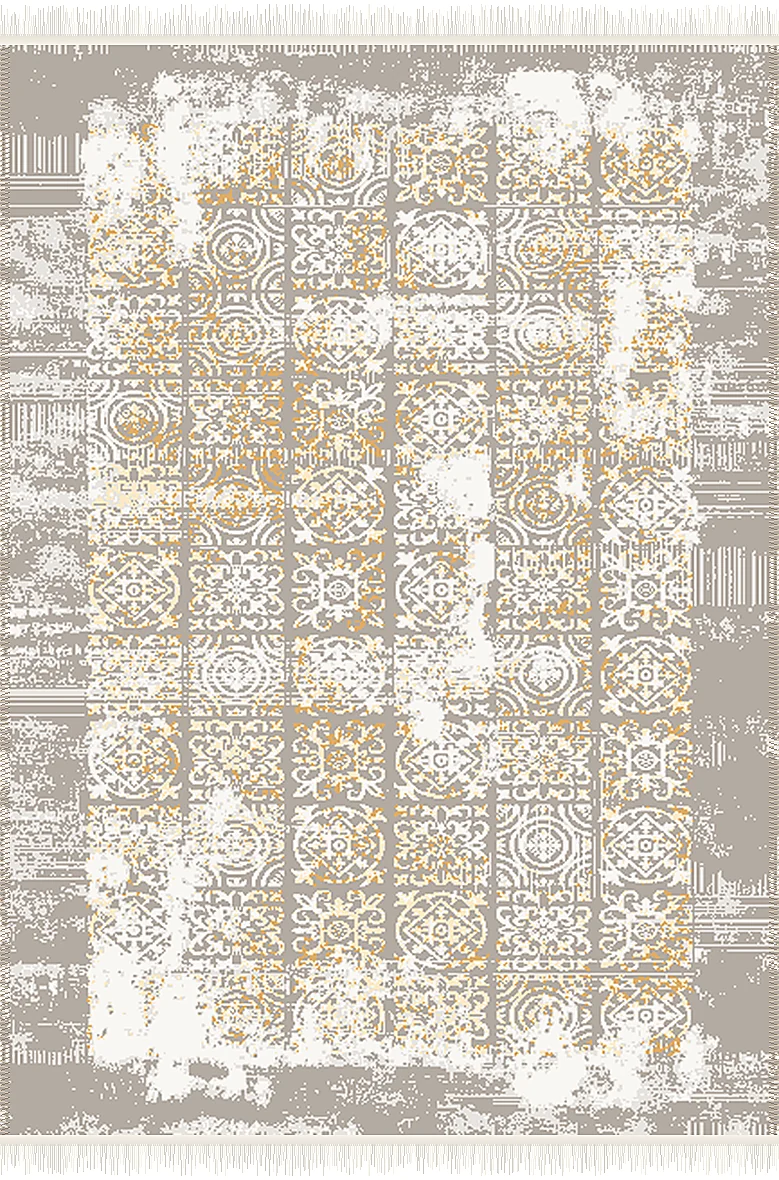 فرش ۵۰۰ شانه پلی استر مدرن کد F-626
