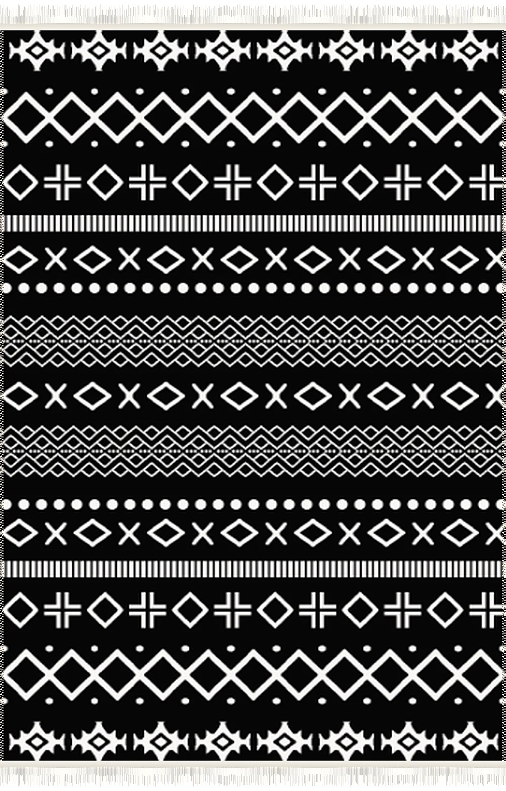 فرش ۵۰۰ شانه پلی استر مدرن کد F-B02MS