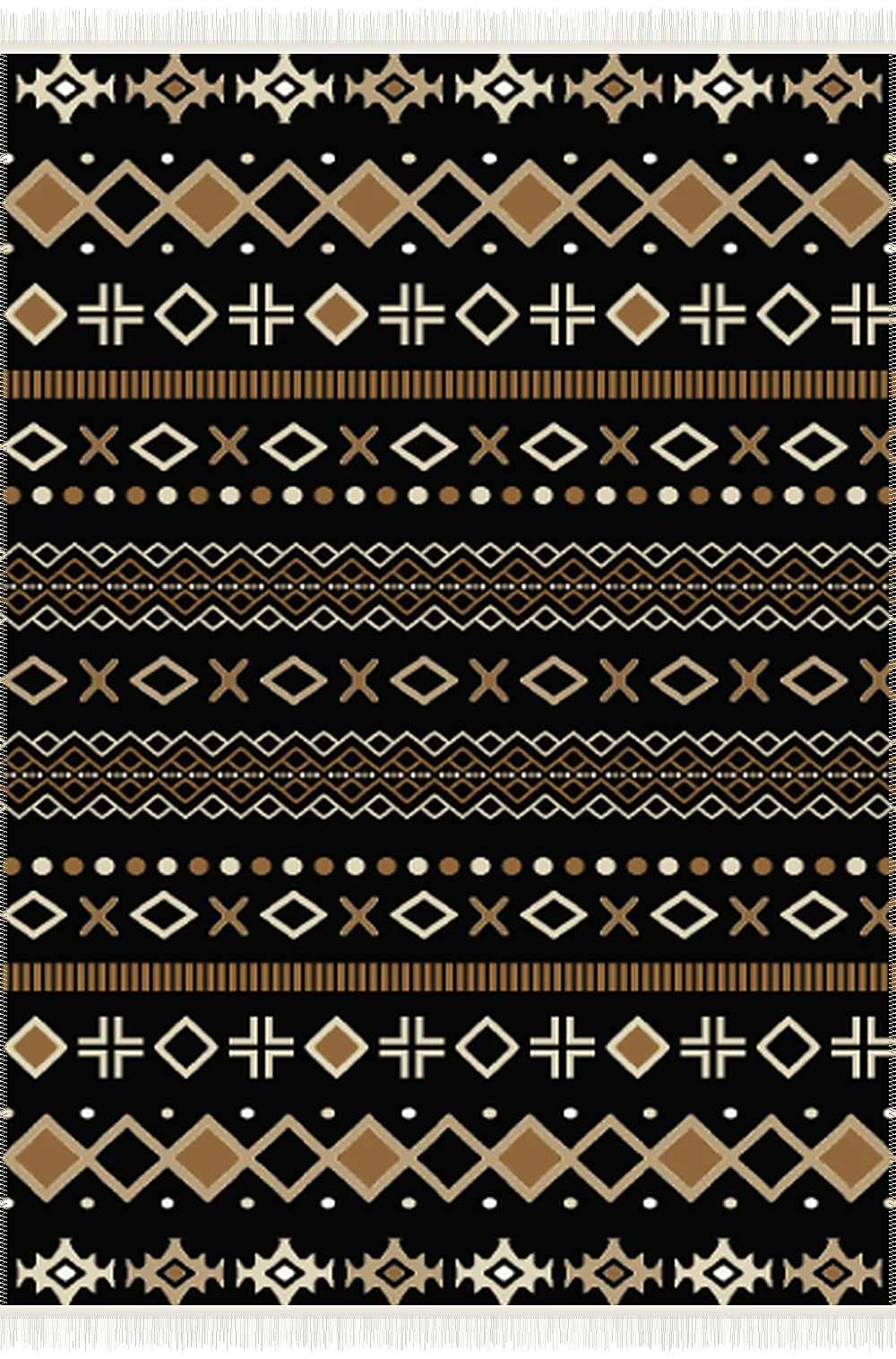 فرش ۵۰۰ شانه پلی استر مدرن کد F-B02m