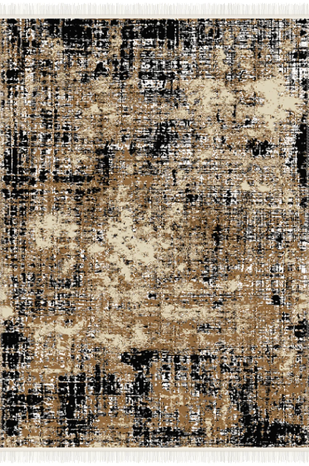 فرش ۵۰۰ شانه پلی استر مدرن کد F-B03