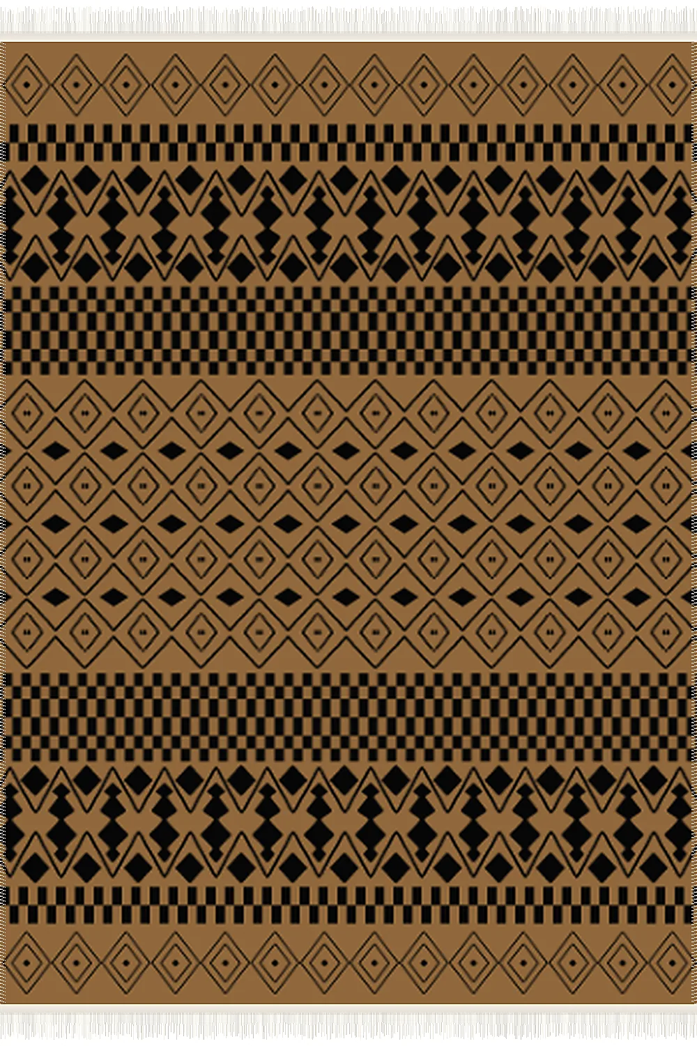 فرش ۵۰۰ شانه پلی استر مدرن کد F-B04shm