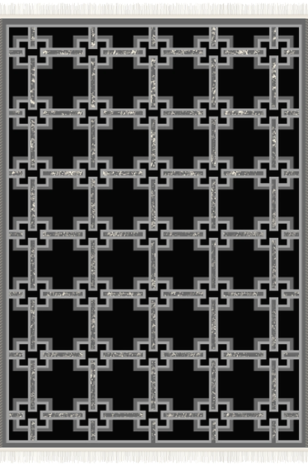 فرش ۵۰۰ شانه پلی استر مدرن کد F-k07m