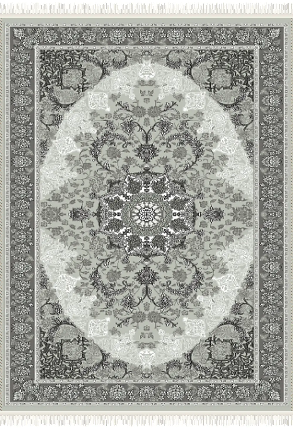 فرش ۵۰۰ شانه پلی استر مدرن کد F-k257