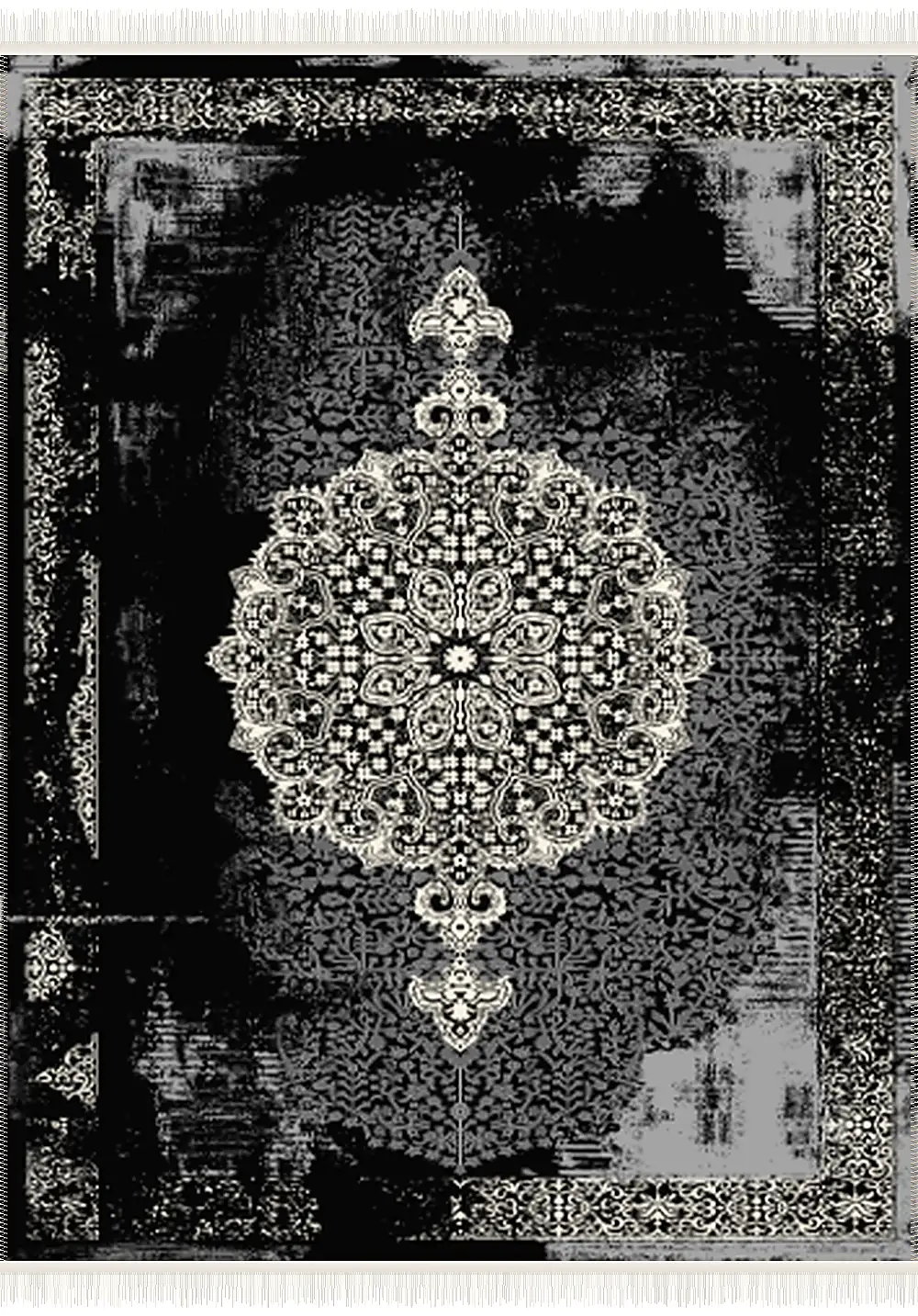 فرش ۵۰۰ شانه پلی استر مدرن کد F-k31m