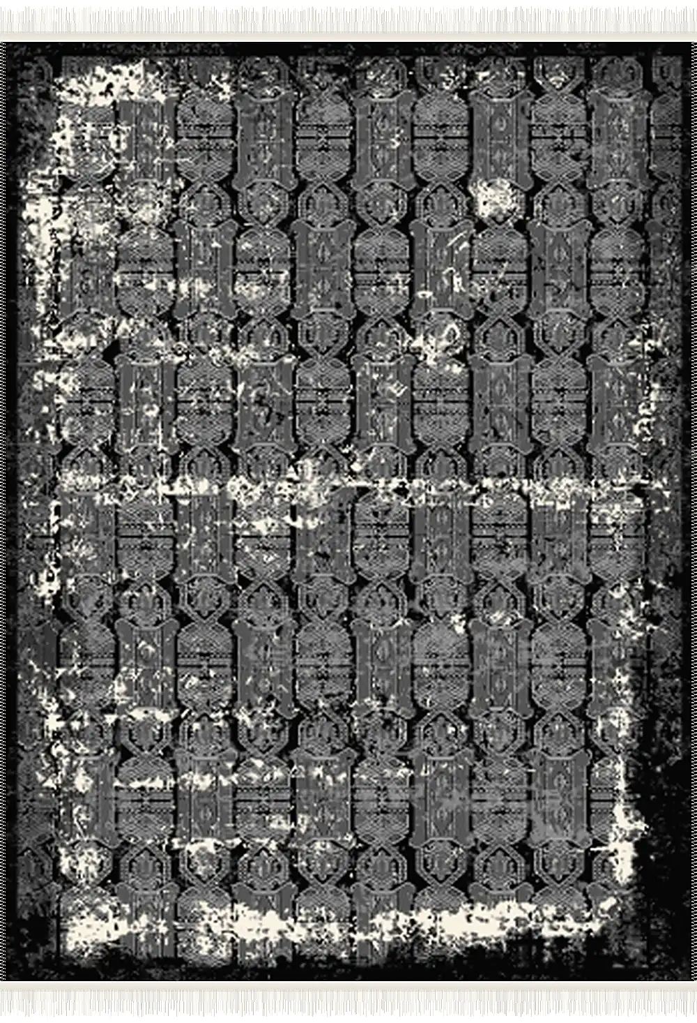 فرش ۵۰۰ شانه پلی استر مدرن کد F-k33nm