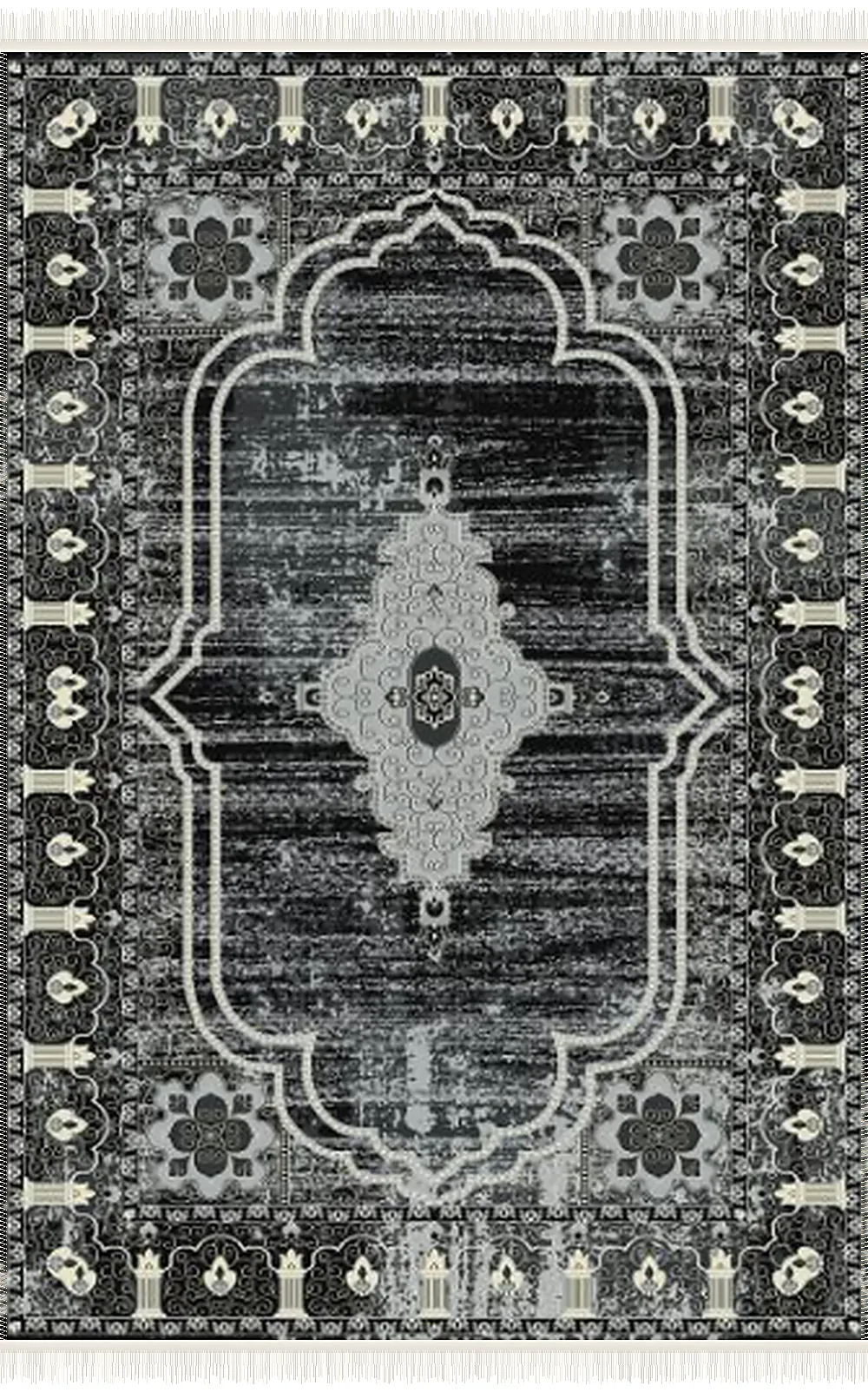 فرش ۵۰۰ شانه پلی استر مدرن کد F-k53
