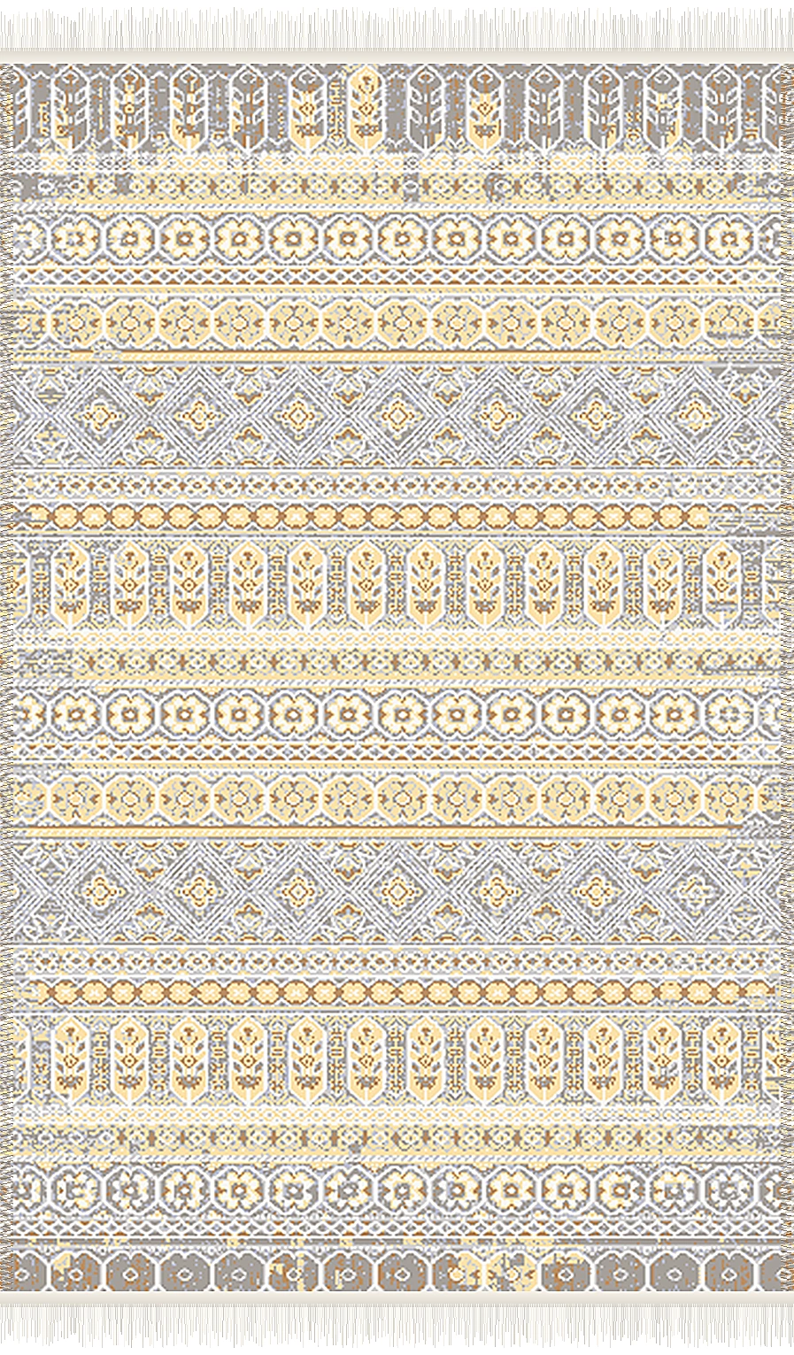 فرش ۵۰۰ شانه پلی استر مدرن کد F-v415