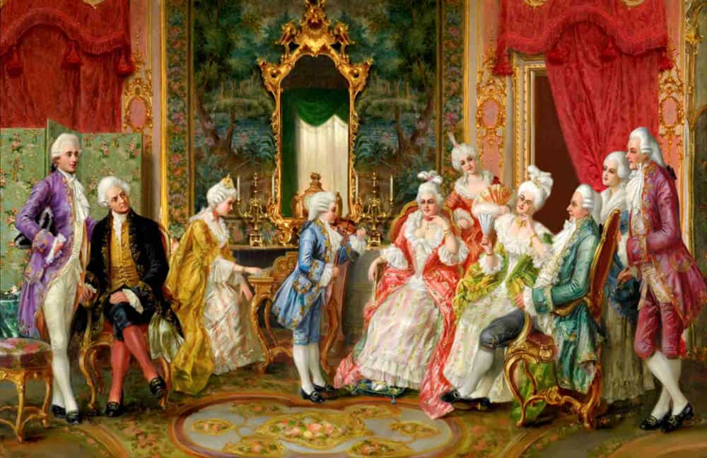 تابلوفرش چاپی طرح نقاشی فرانسوی کد 2140