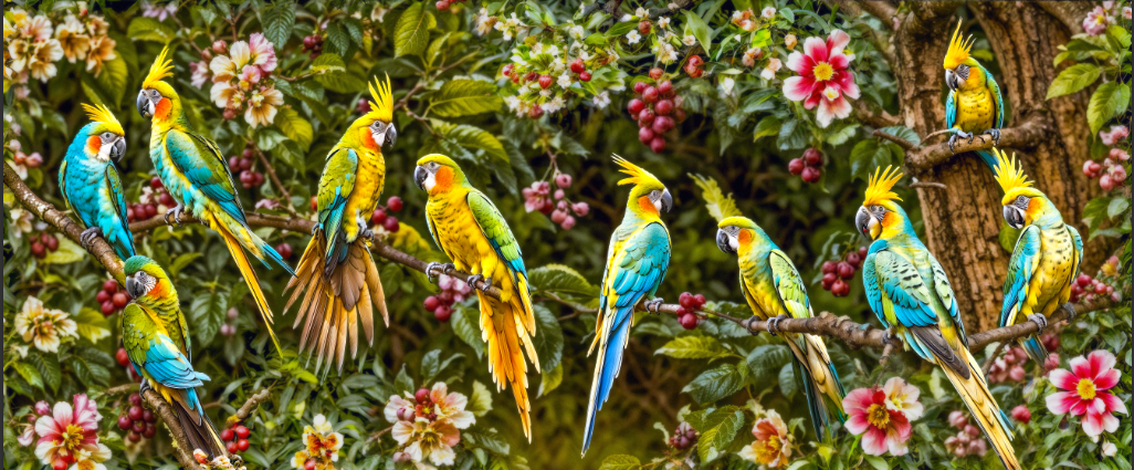 تابلوفرش چاپی طرح حیوانات کد 6119