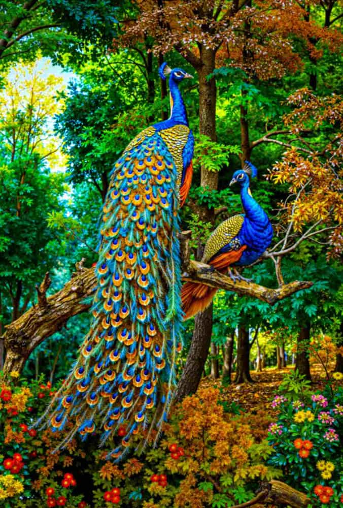 تابلوفرش چاپی طرح حیوانات کد 6218