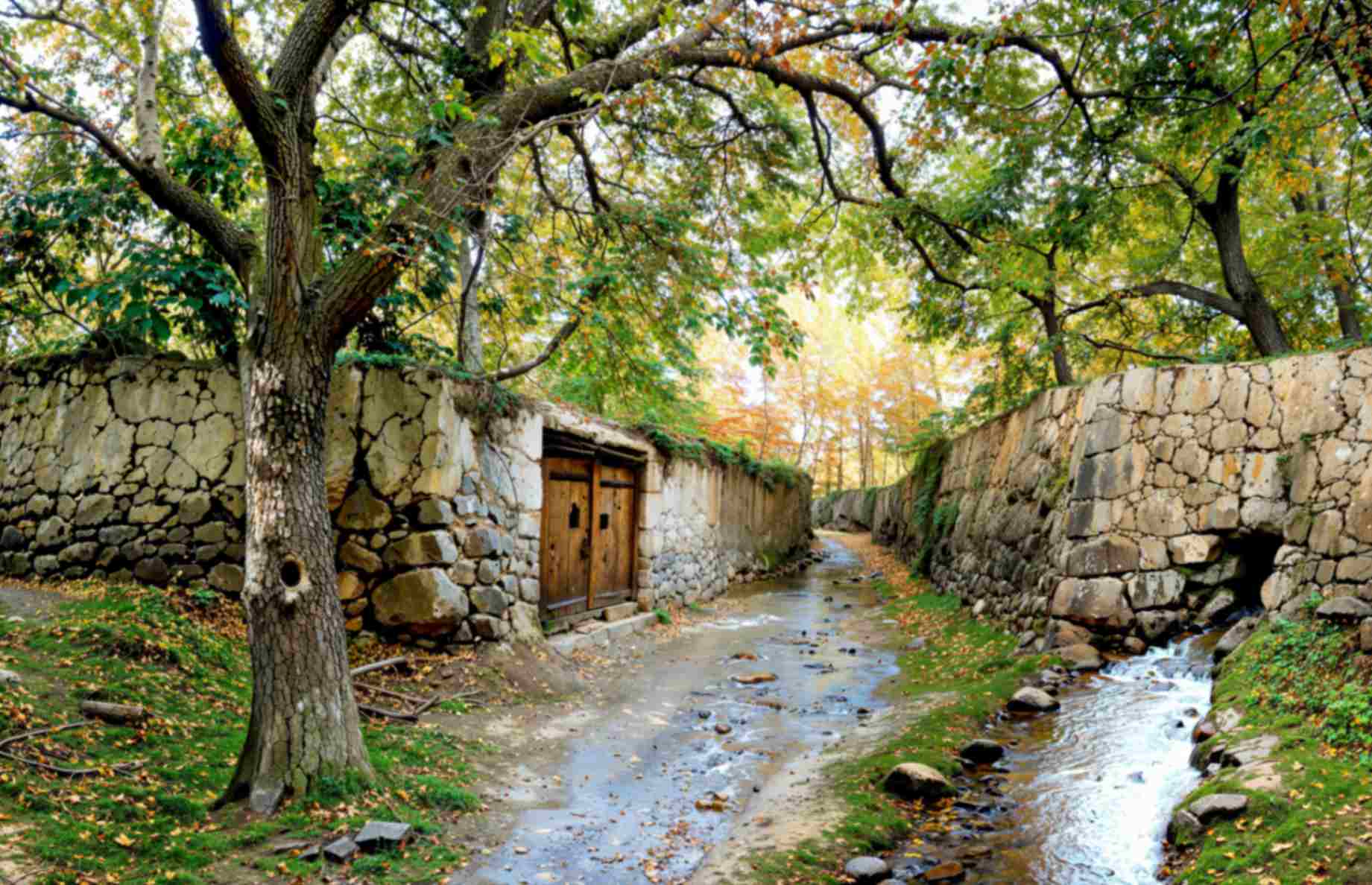 تابلوفرش چاپی طرح منظره کد 4028