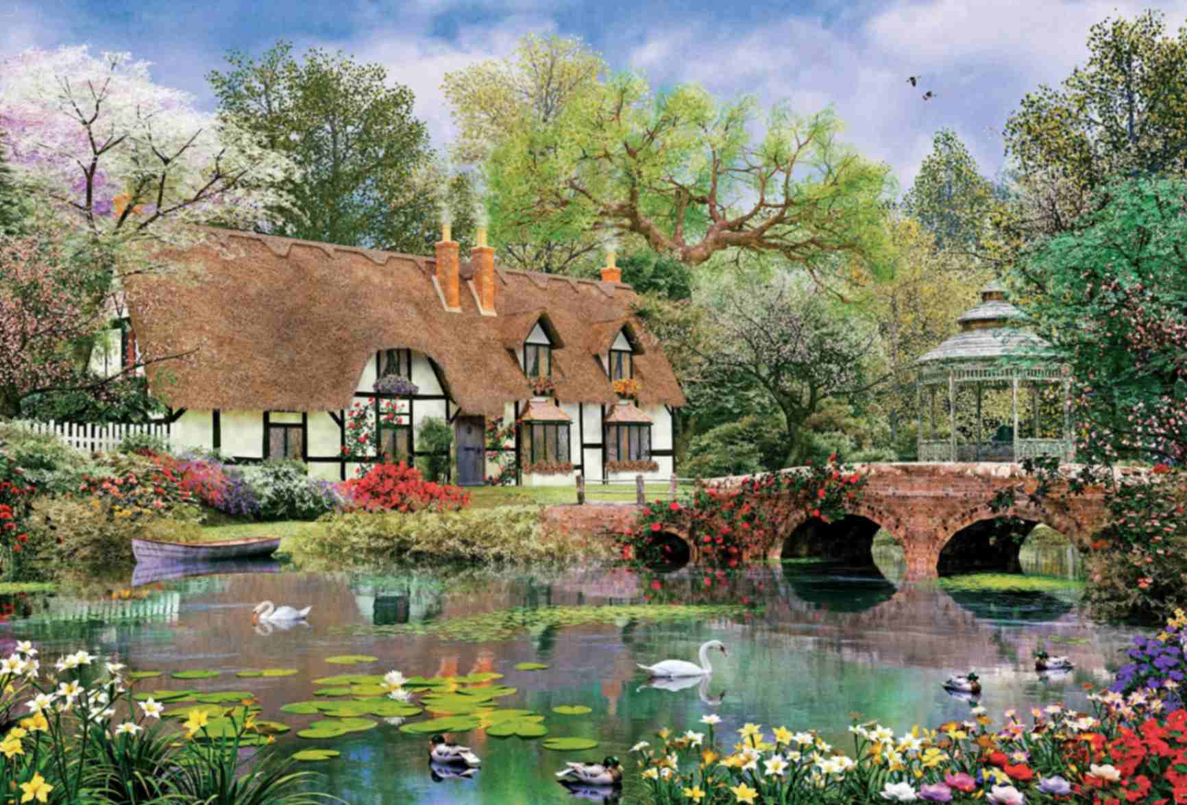 تابلوفرش چاپی طرح منظره کد 4175