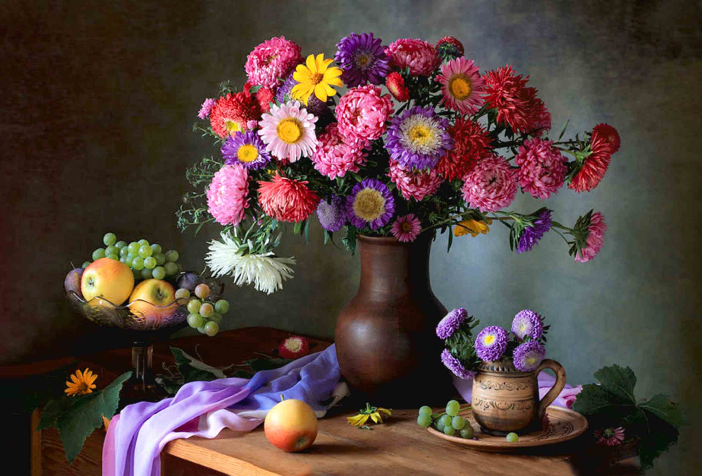 تابلوفرش چاپی طرح گلدان کد 5081