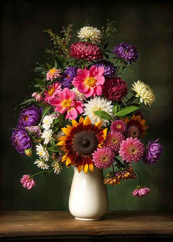 تابلوفرش چاپی طرح گلدان کد 5620